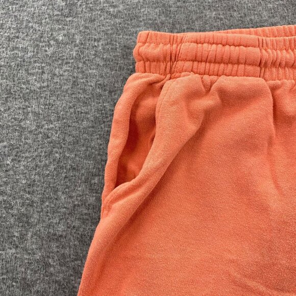 ACDC Shorts Tour Band Classic Rock Conceret XL Orange Lounge Sweatshorts *FLAW - Picture 5 of 11